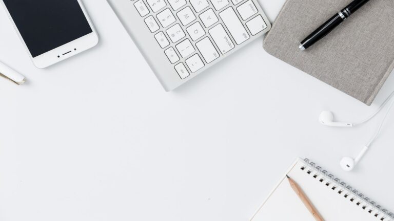 blank business composition computer