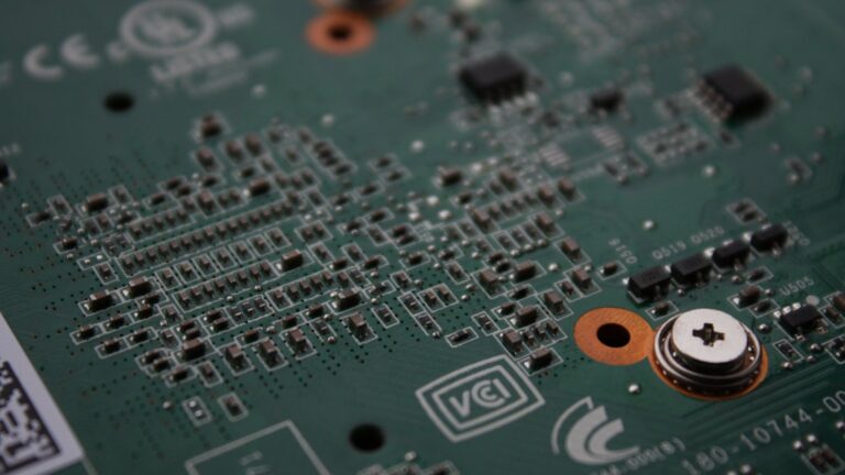 green circuit board