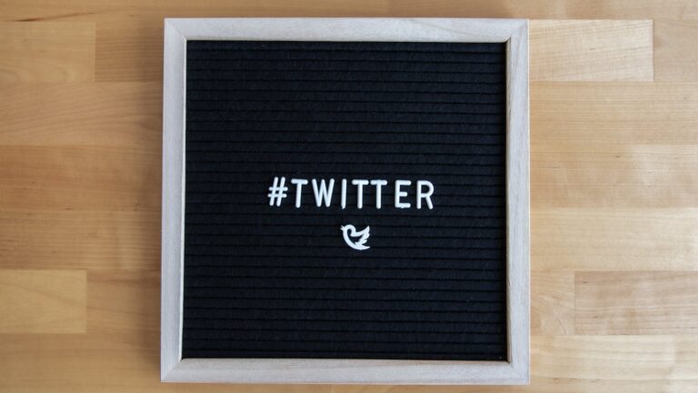 a white and black text board